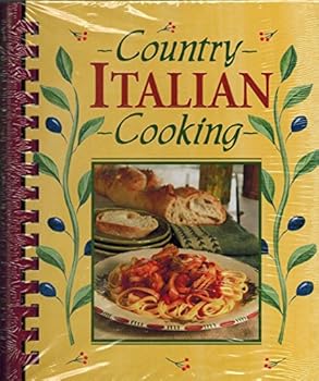 Hardcover Country Italian Cooking Book