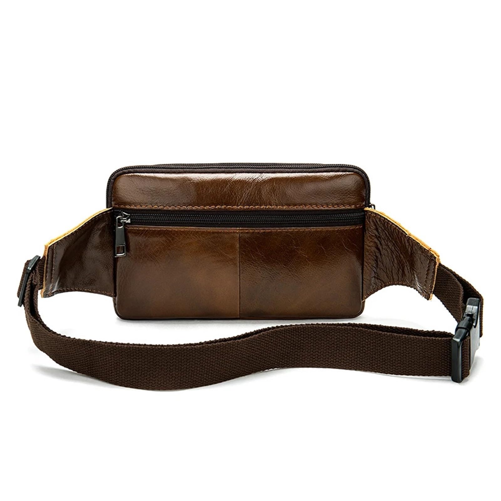 Compatible con riñoneras for Hombre, riñonera, for teléfono, Bolsa for Cadera, Dinero, Deporte(Black)