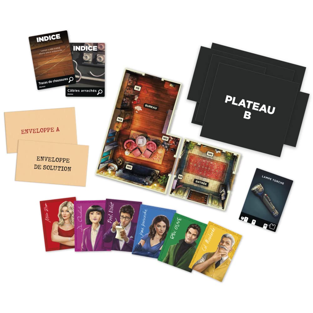 Hasbro Gaming CLUEDO Escape Tudor Manor - French Version, Multicolor - Image 4