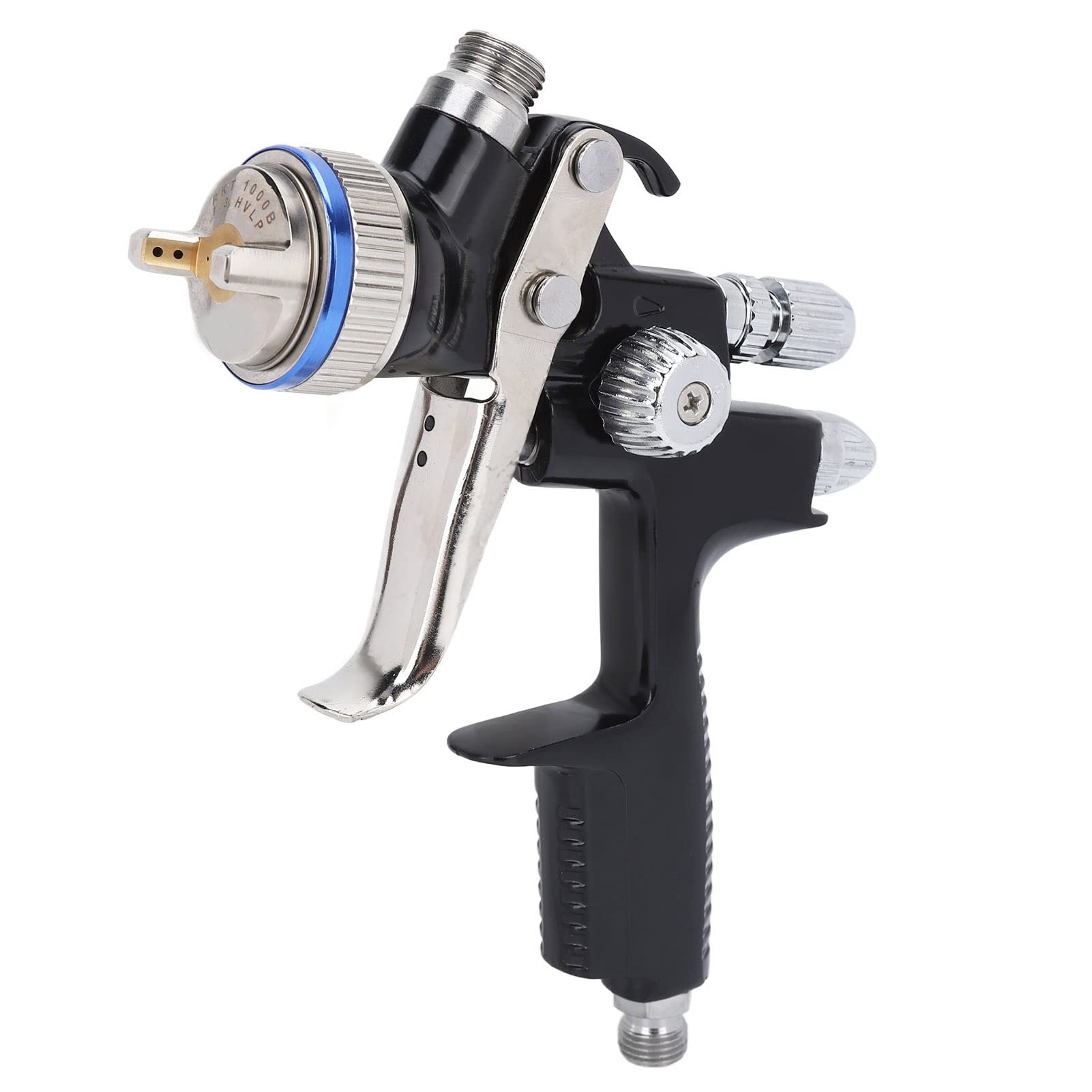 Fafeicy Pulverizador de Pintura G1 4 Rosca Macho Pulverizador de Pintura de Aire Pistola Pulverizadora Manual de Alta Atomización para la Industria Automotriz Carpintería Fácil de Usar para