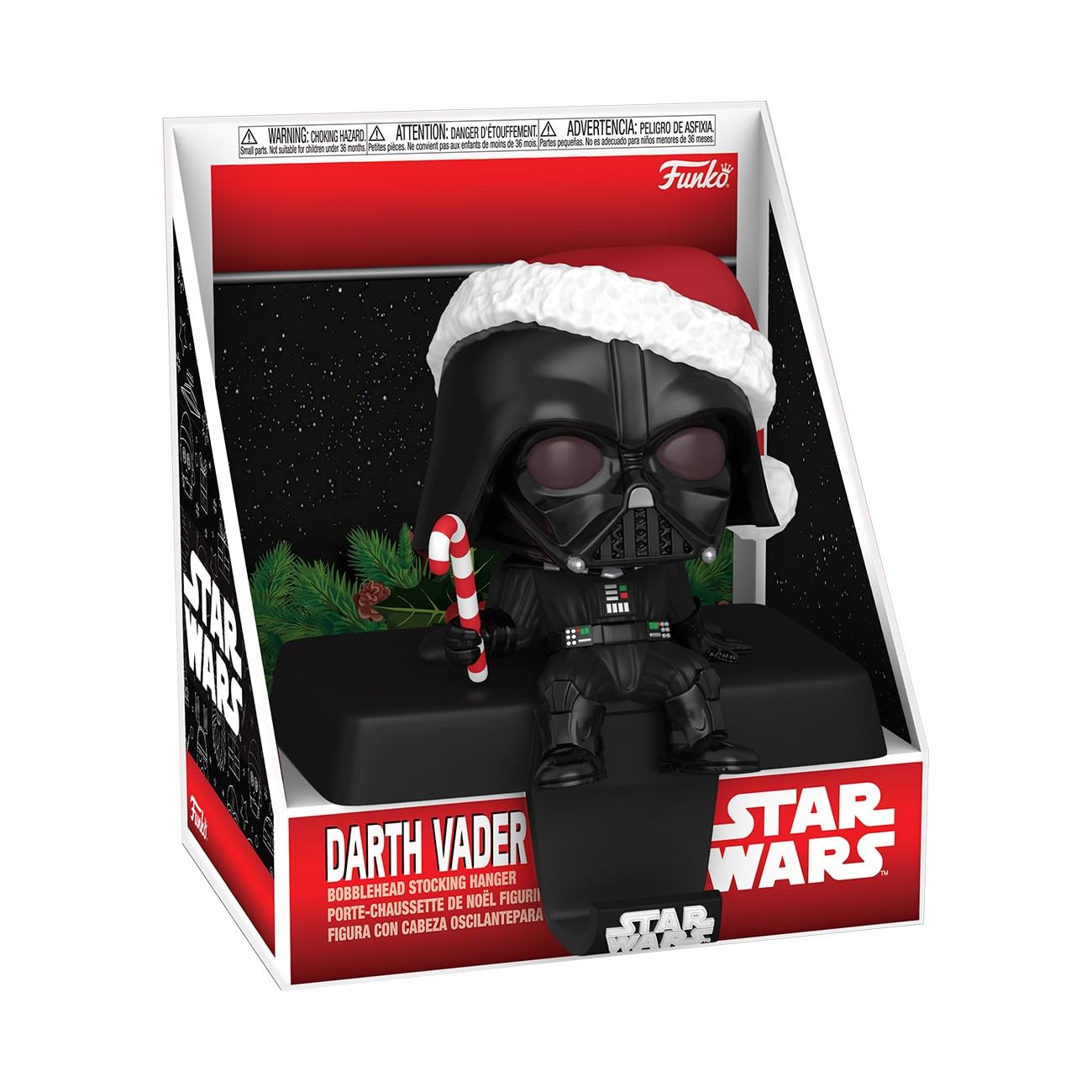 Funko Edge-Sitter: Star Wars, Darth Vader, Collectable Vinyl Figure, Gift Idea, Official Merchandise, Toys for Kids & Adults