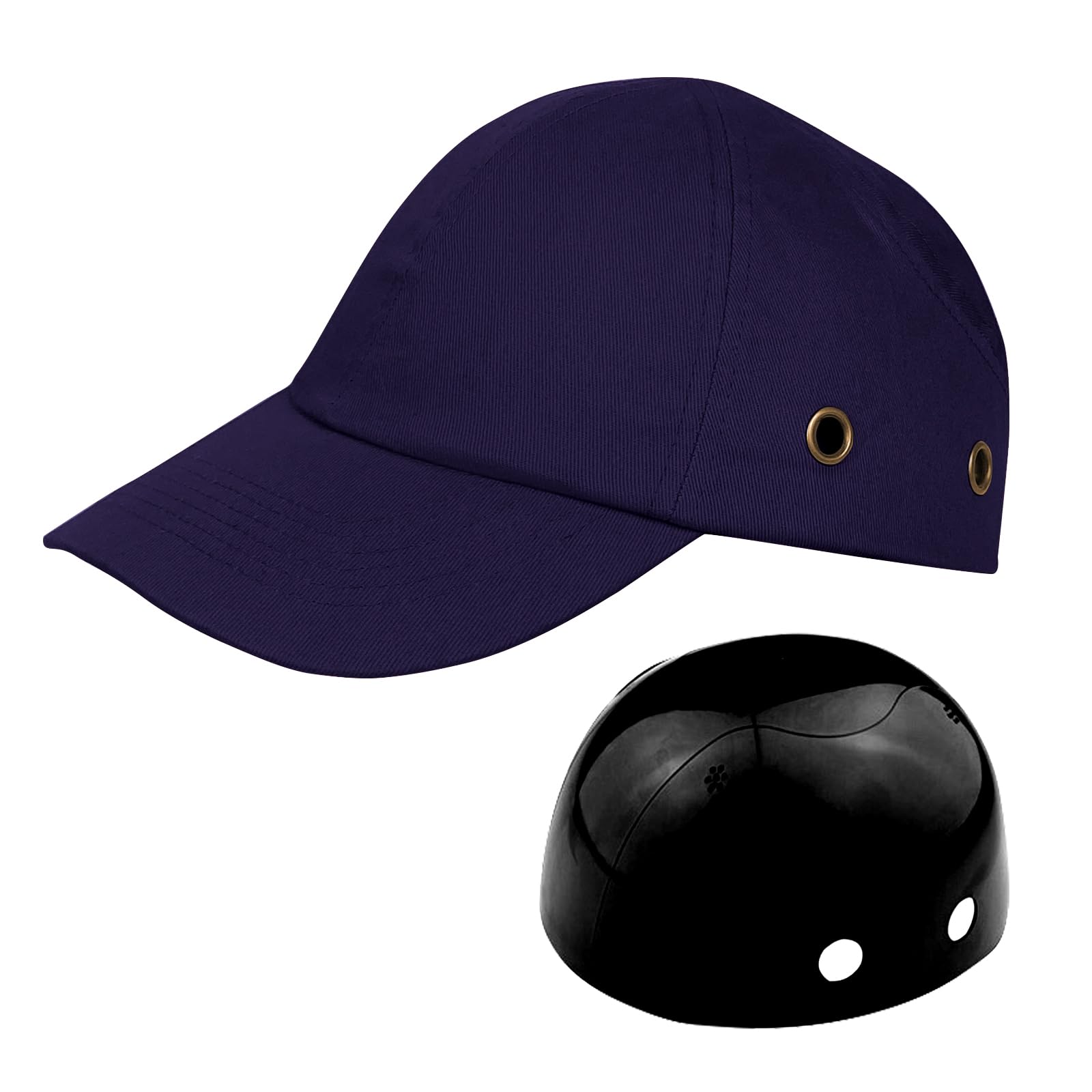 Lightweight Hard Hat Safety Bump Cap Safety Hard Hat Head Protection Cap Breathable Baseball Hat Style Comfortable Head Protection Hat for Work