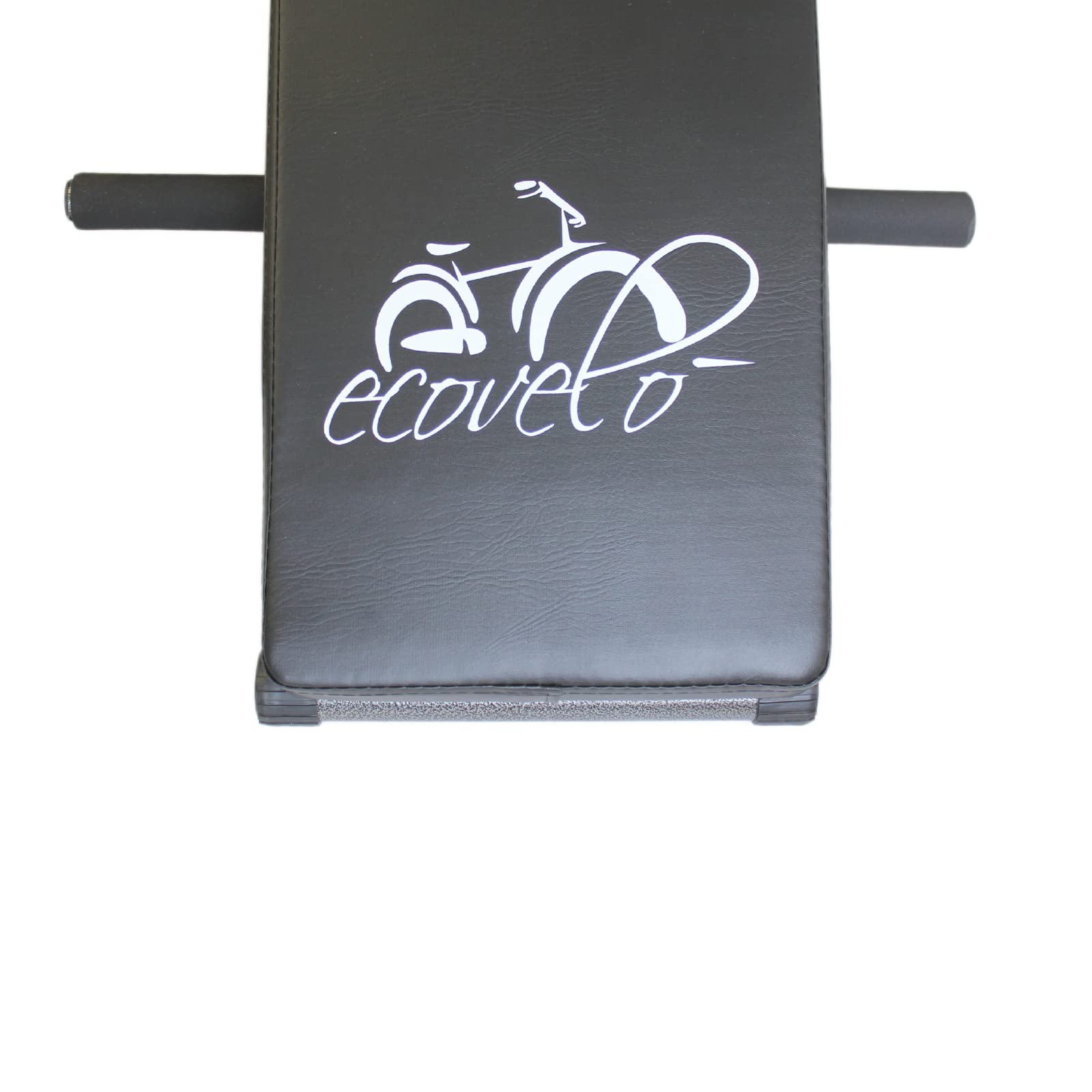 FFitness Cyclette nera 201 con cintura e cardiofrequenzimetro, per fitness a casa e allenamento