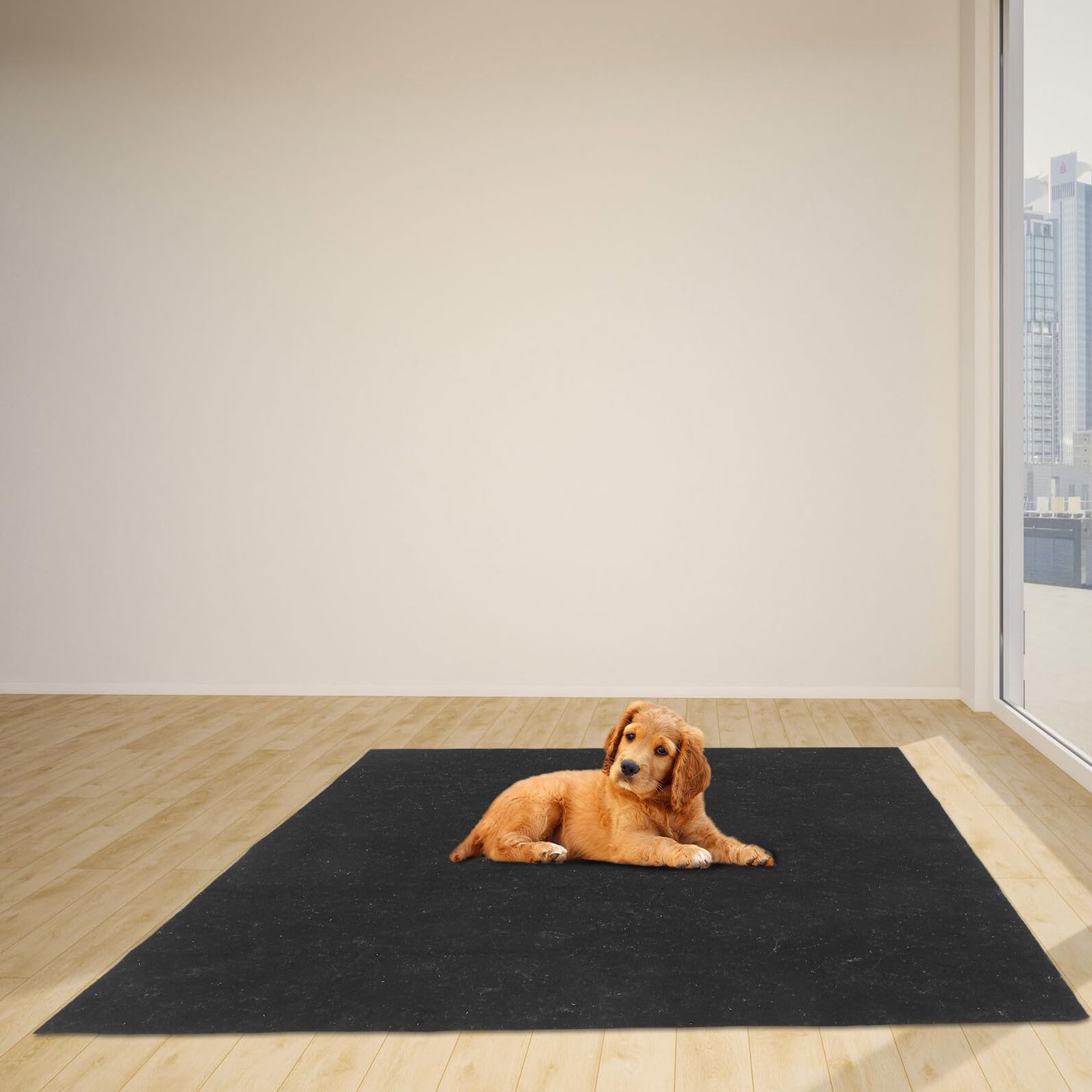 TOYANDONA Almohadilla para Orina de Perro Lavable y Reutilizable de Fieltro para Entrenamiento en Casa y Jaula, Promueve Buenos Hábitos y Absorción