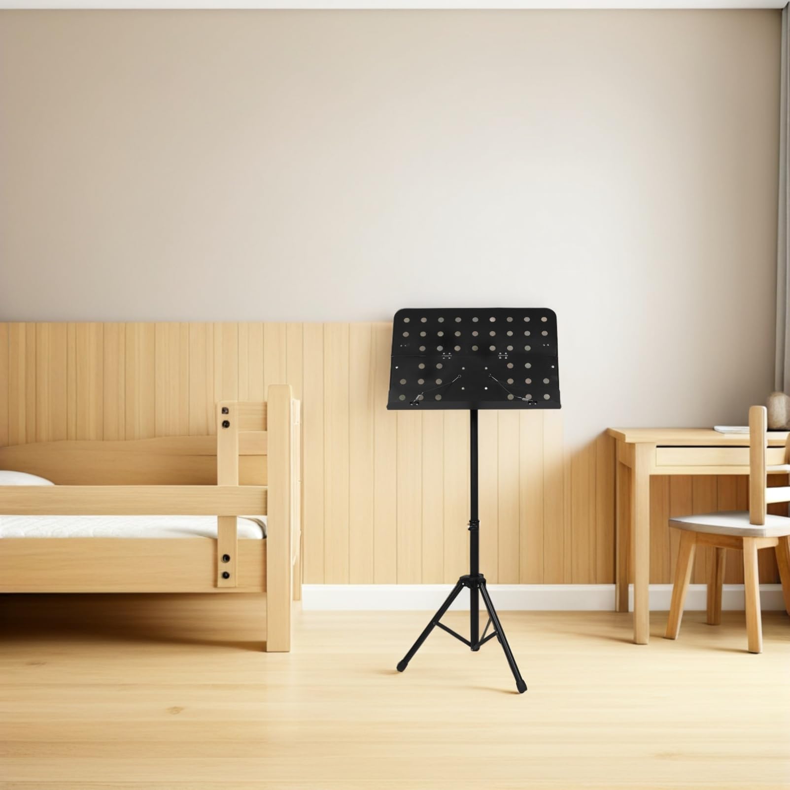 FRCOLOR Pieghevole Regolabile con Design Elegante per Musicisti e Strumenti per Concerti e Pratiche