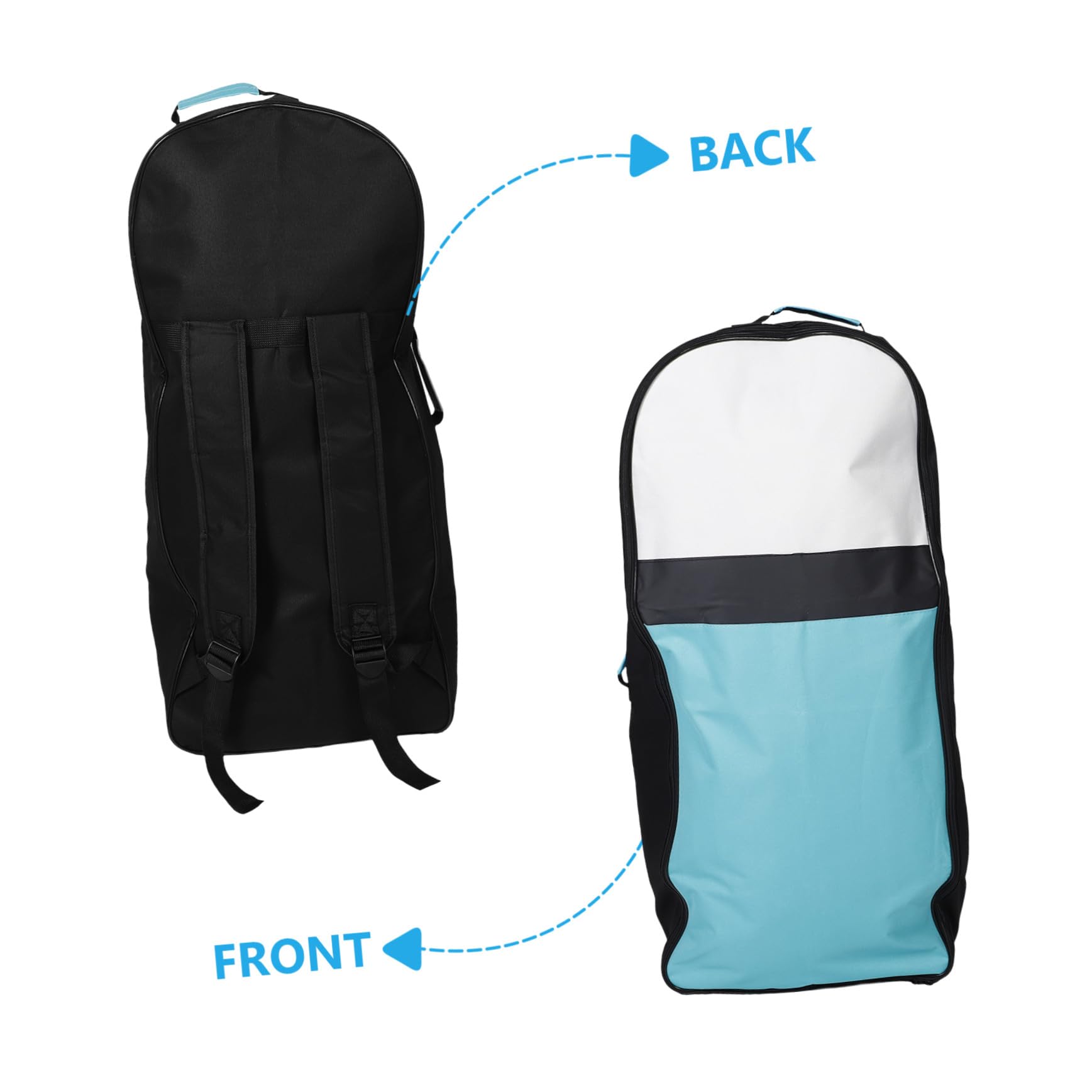 TOPBATHY Mochila para Tabla de Surf Hinchable con Diseño y Almacenamiento Fácil, Adecuado para Deportes Acuáticos y Natación en Piscina con Material de Tela Oxford