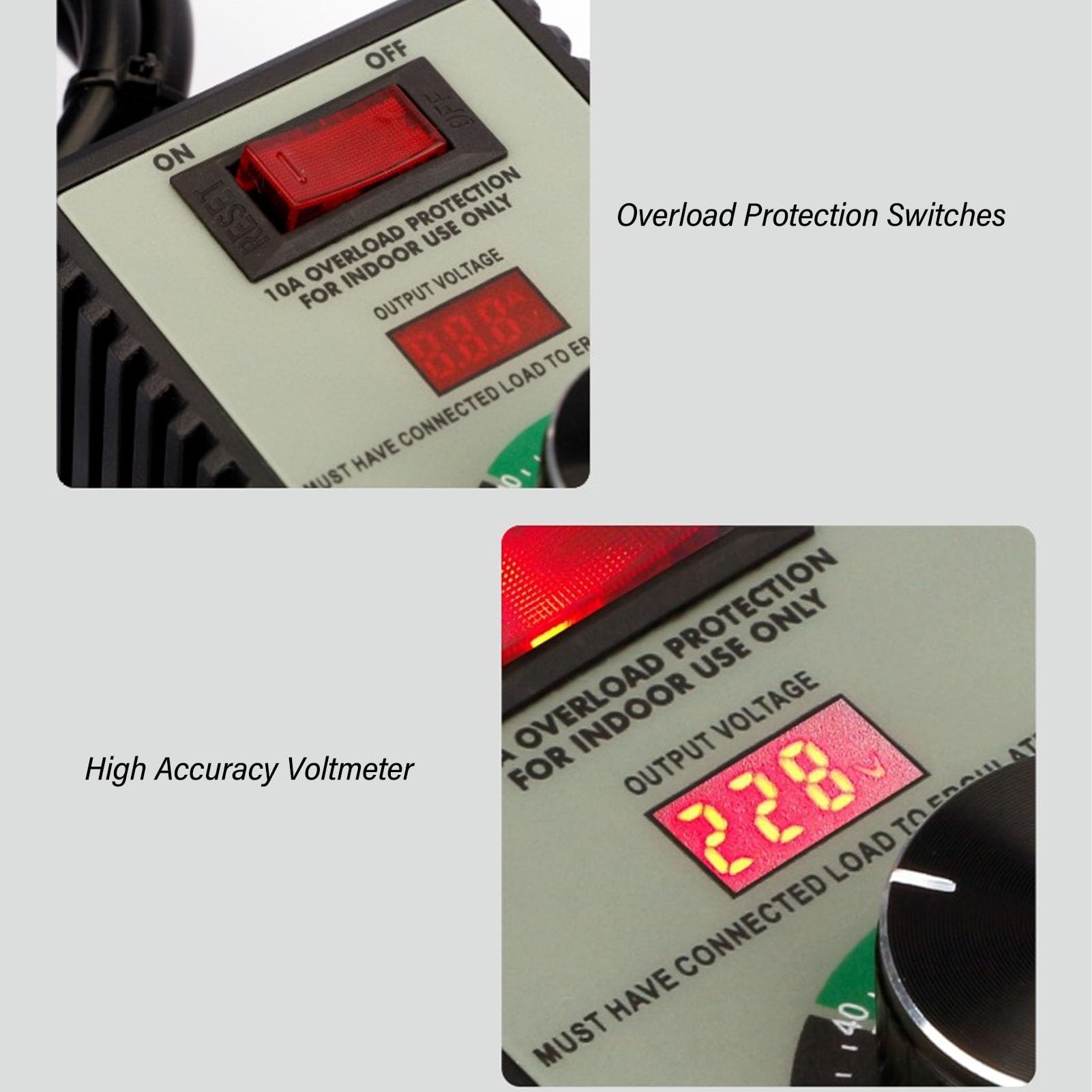 Controlador de Velocidad, Controlador de Velocidad de 220 V, Uso del Motor para Amoladoras Angulares, Sopladores, Taladros Manuales, Sierras Circulares, Regulador de Voltaje
