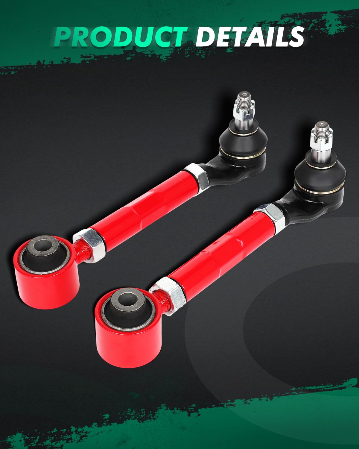MDX　HONDA 新品 アーム 2個セット Amazon.com: SCITOO Camber Arm Rear Lower Adjustable Suspension Kit