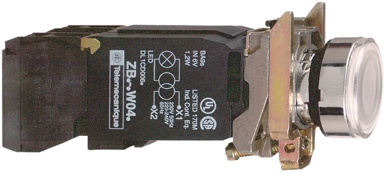 Trafo 120V NA+NC blanco alimentation électrique pour luminaire et bouton poussoir