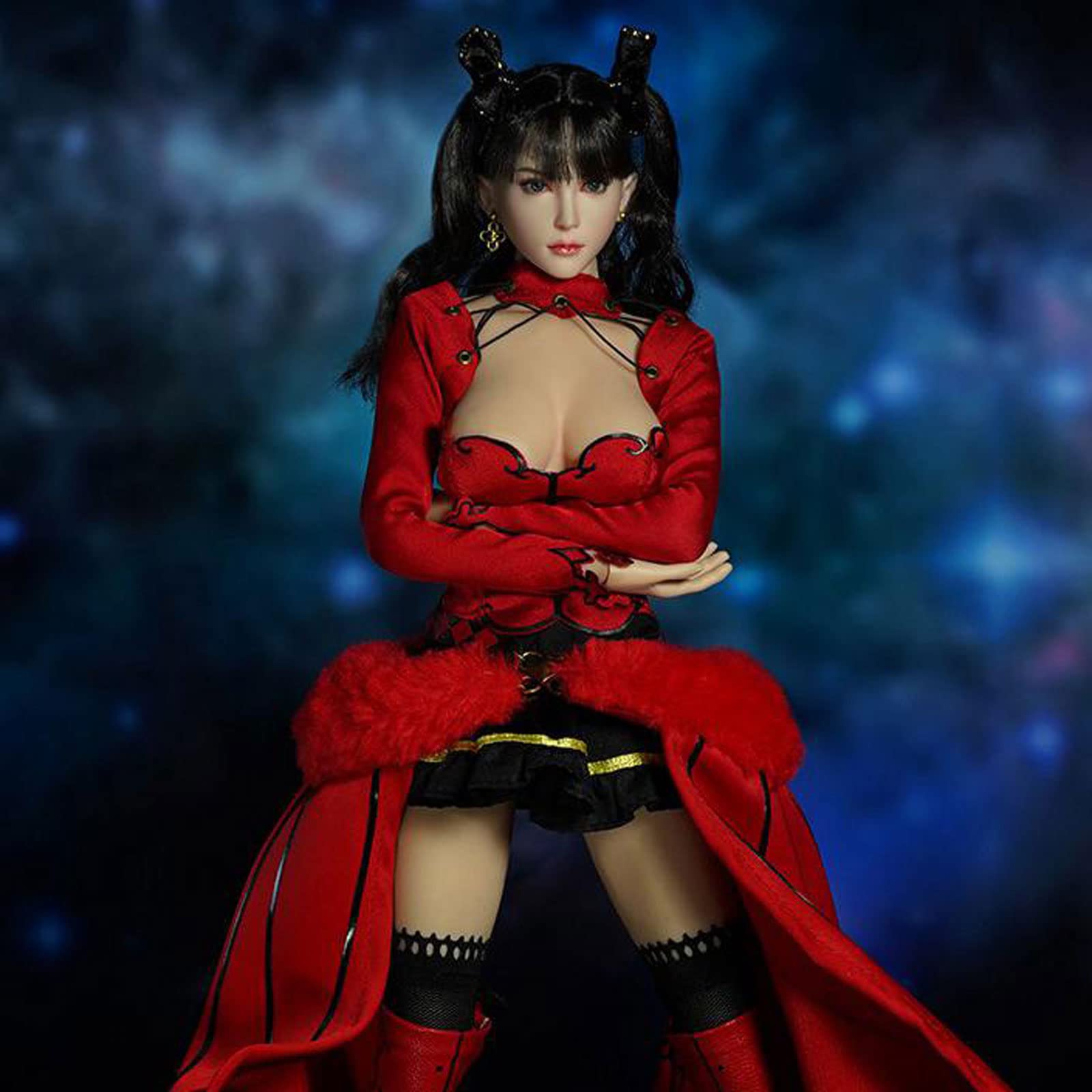 1/6 Scale Female Figure Doll Clothes,Magic Girl Yuan Dizhen Clothes Clothing Components, Applicable 