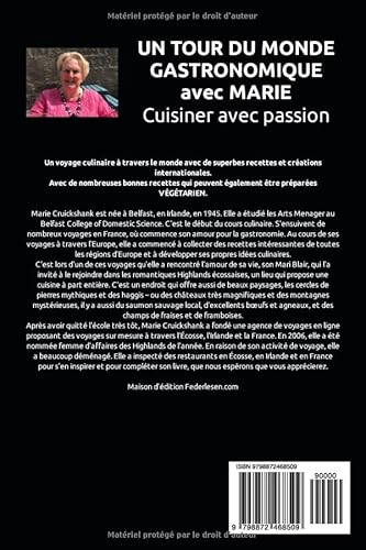 Un Tour du Monde Gastronomique avec Marie: Cuisiner avec passion