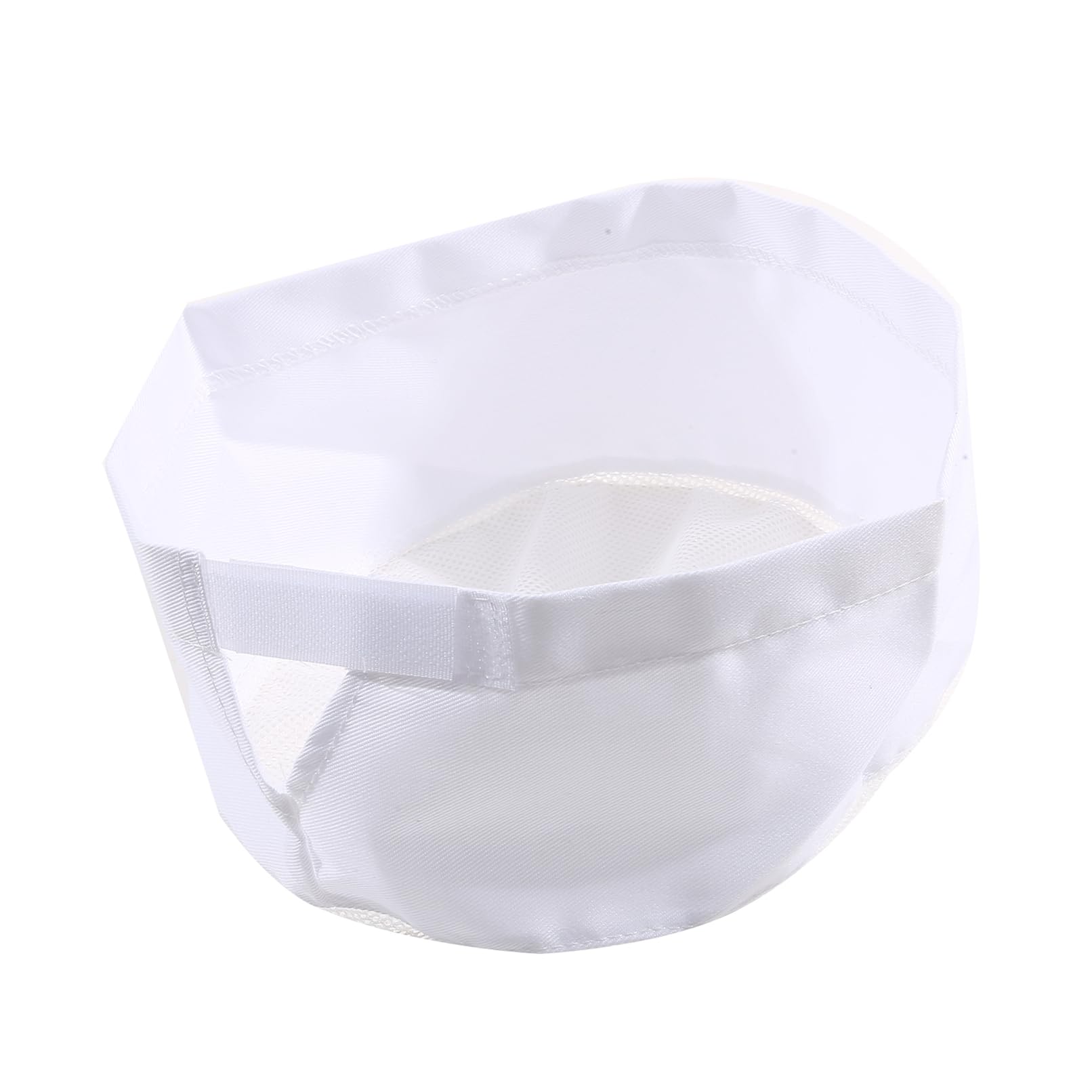 Sevenfly Unisex Chef Hats Adjustable Kitchen Cooking Caps with Breathable Mesh Top, White Polyester Monolayer