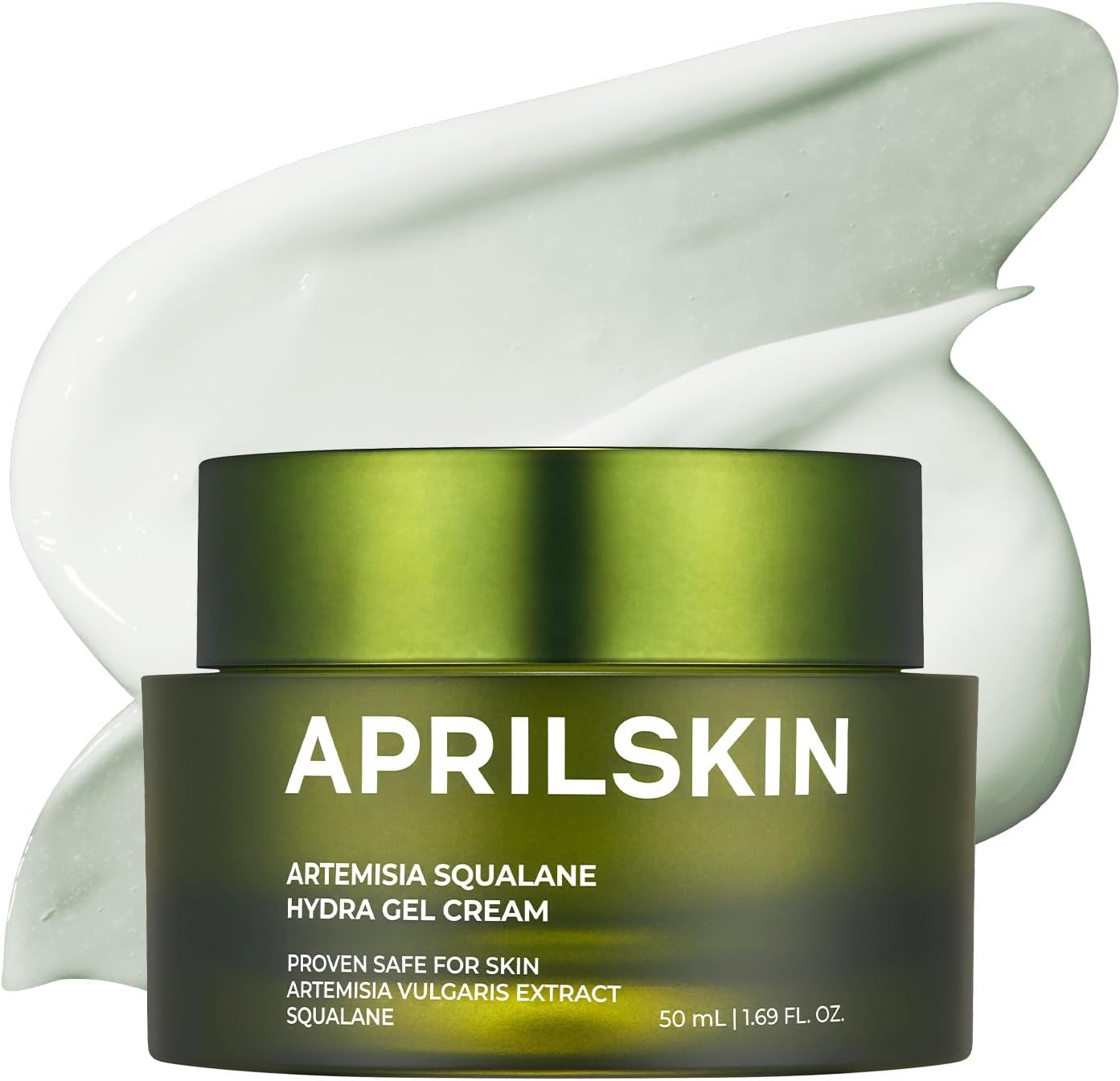 APRILSKIN Artemisia Squalane Hydra Gel Cream | Dry, Sensitive, Acne-Prone Skin | Vegan, Cruelty Free, Low pH, Soothing & Firming up | 50 ml | No sulfates and Artificial Fragrance