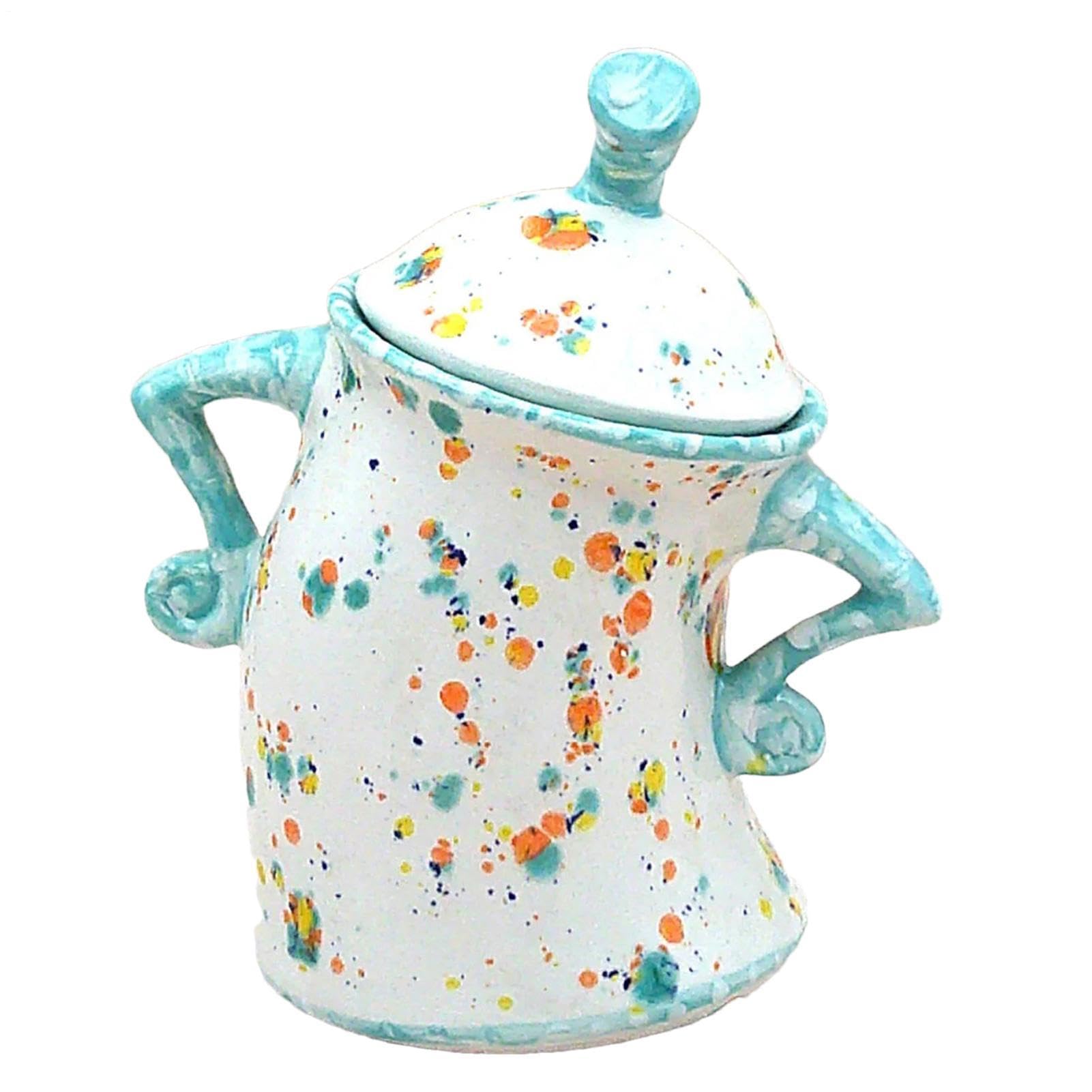 Qikam Canister with Attitudes - Tea Coffee and Sugar Canister - Sassy Storage Jars With Attitudes - Food StorageCanister With Lid - Decorative Kitchen Food Storage for Coffee Tea Sugar