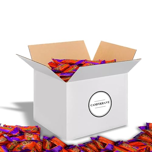 Miniatura 3 de CandyKrave Reese's Chocolate con leche y mantequilla de maní - Paquetes de dulces irresistibles para Halloween, golosinas de chocolate para