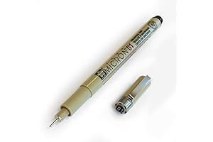 Sakura Pigma Micron 0.1 Pen - Precision Ink Fineliner for Artists, Writers, and Illustrators