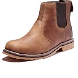 Men's Larchmonts Norfolk Virginia T-Shirt Boots, Rust Full Grain, 10