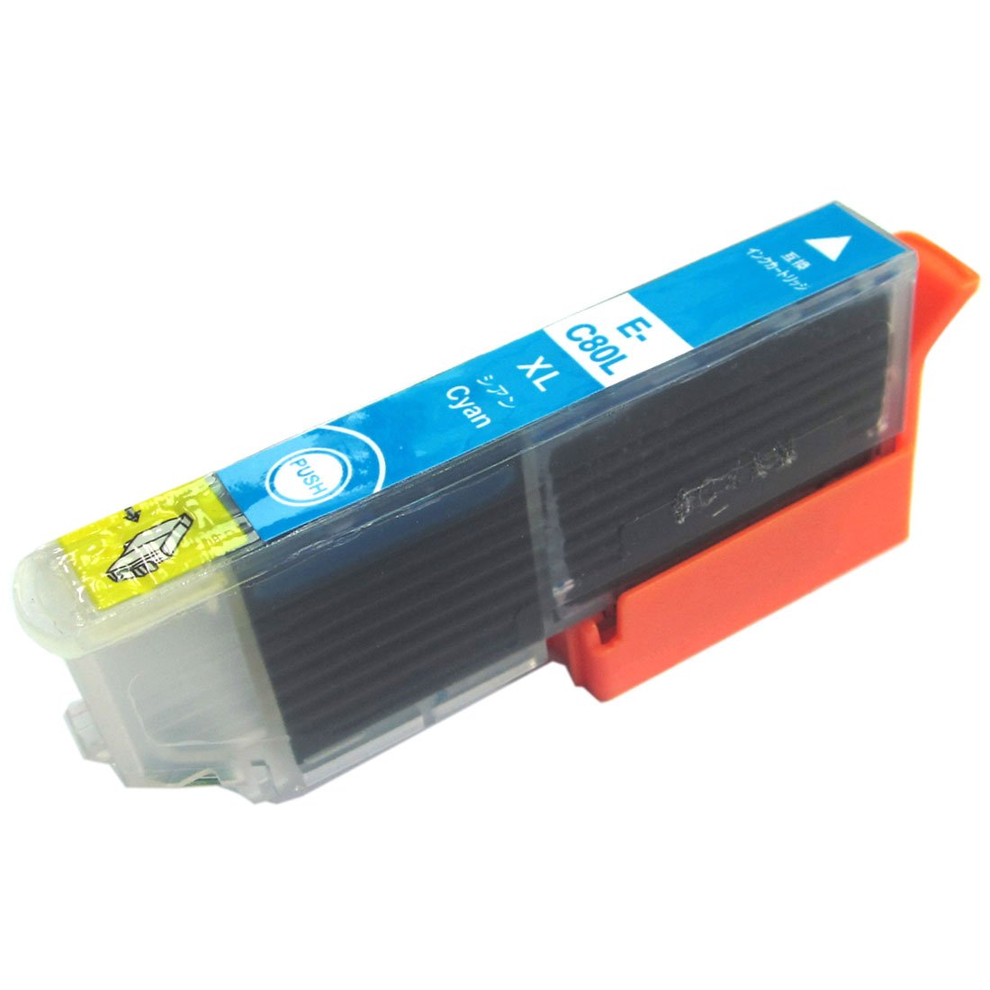Amazon.co.jp: ICC80L 対応 シアン (大容量) EPSON プリンタインク