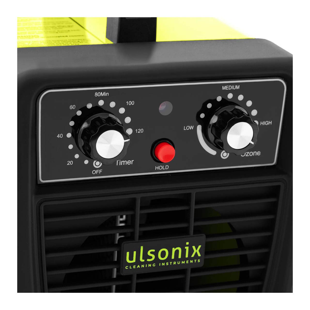 Industrieller Ozongenerator Luftreiniger Ozon Sterilisator Timer 10000mg/h 95W AIRCLEAN 10G-ECO (60 Min Timer, pulverbeschichteter Stahl, Edelstahlfilter)