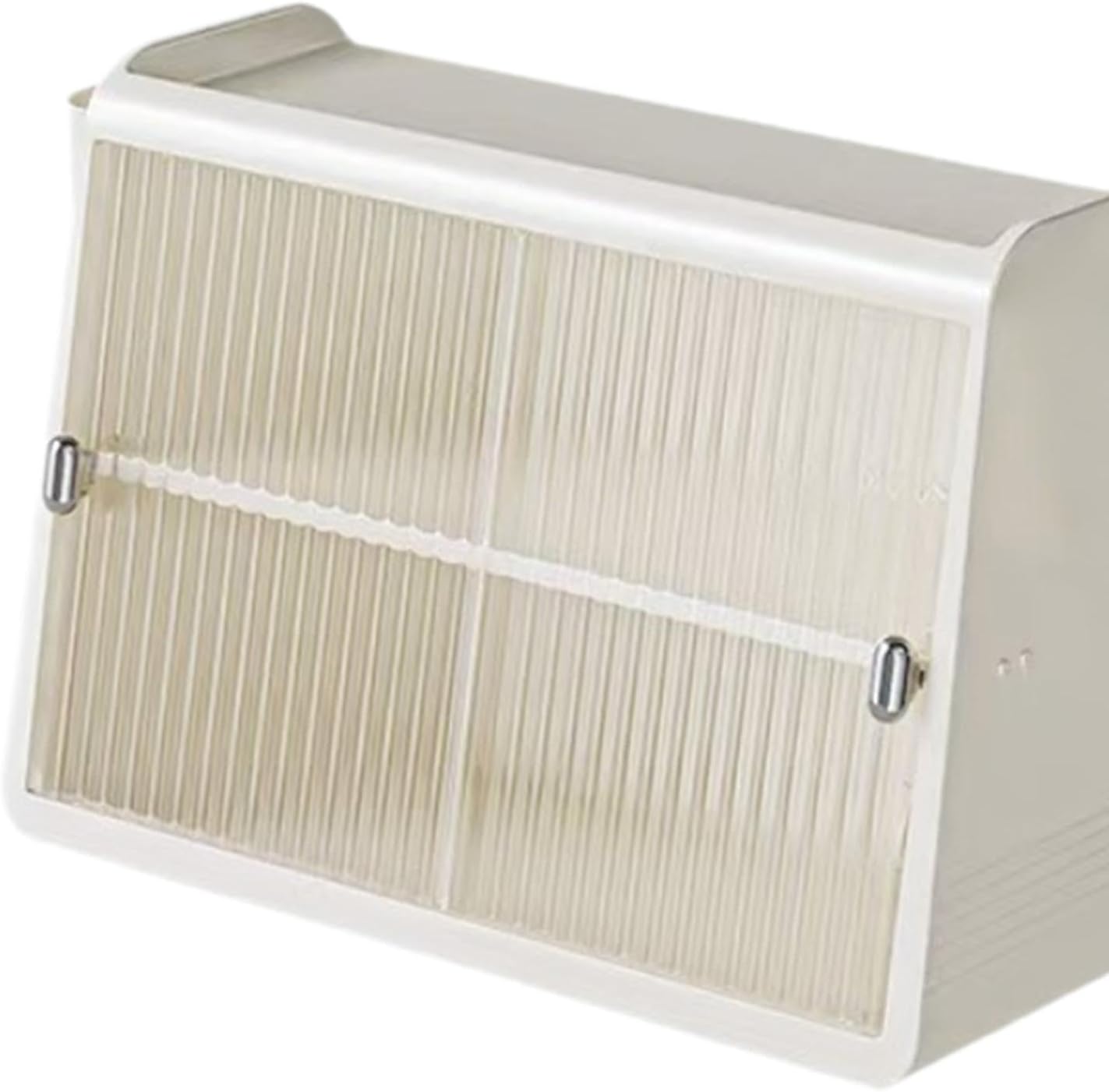 Cup Dustproof Cabinet Household Cup Shelf Figurines Modern Decor Accessories Counter Organizer Mug Storage Rack for Office, Without Side Box