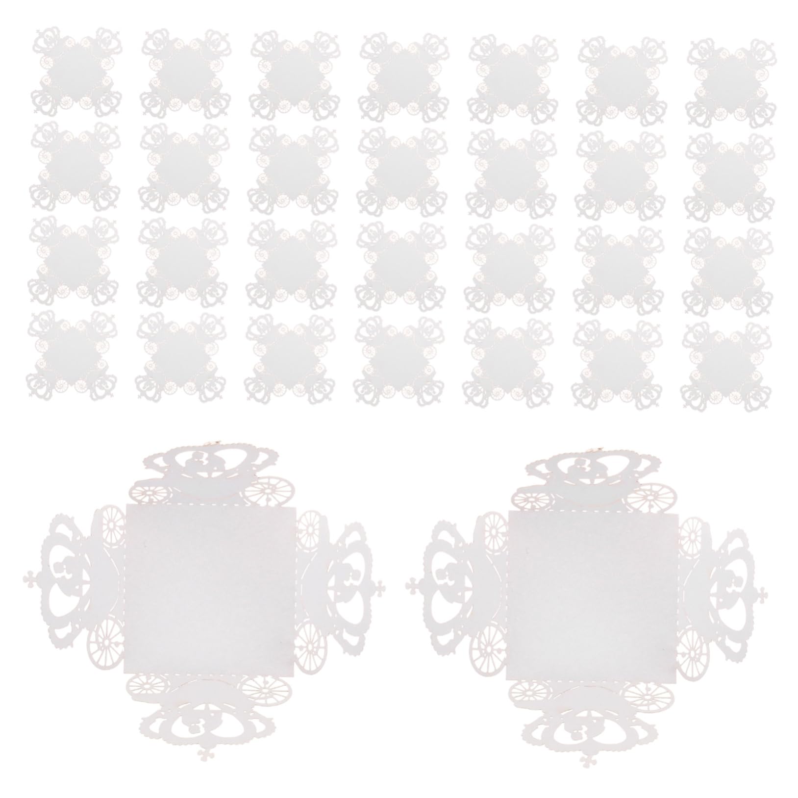 Didiseaon 5 Set Elegante Scatola Di Cioccolatini Porta Caramelle Carta Da Imballaggio Cioccolatini 50 Pezzi * 5