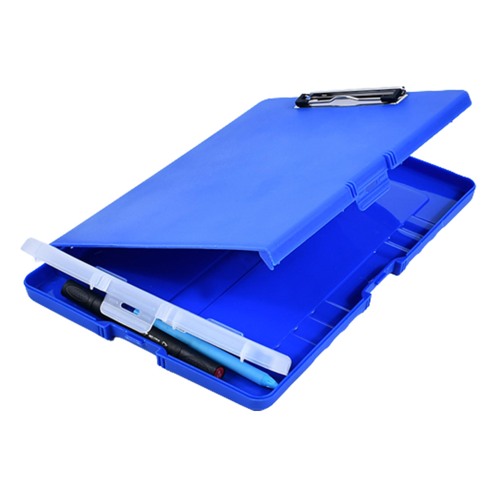 SHYYOULQE Portable File Case with Clipboard and Pen Case Letter Size Folder Document Storage Box for Hospital Doctor Nurse Organizer Fireproof Organizer Box