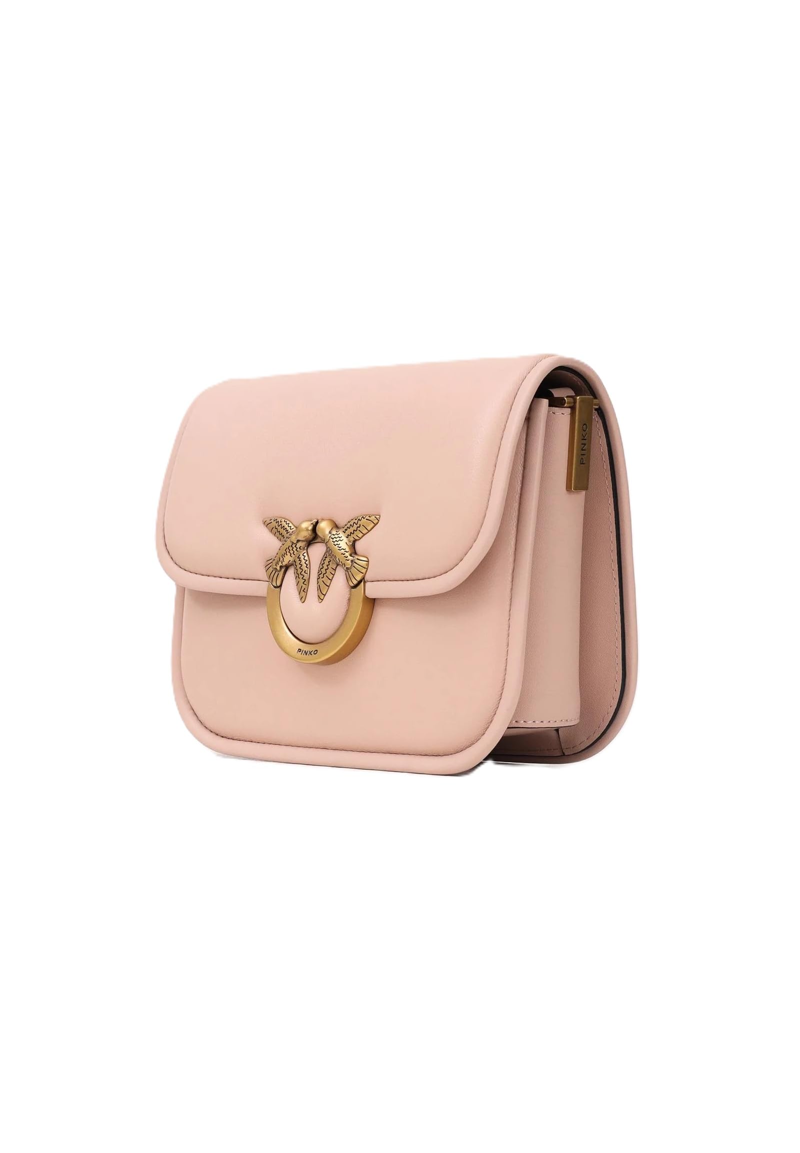 Pinko Bolso bandolera love box bag borla+becerro 104297 A26L O81Q polvo, rosa