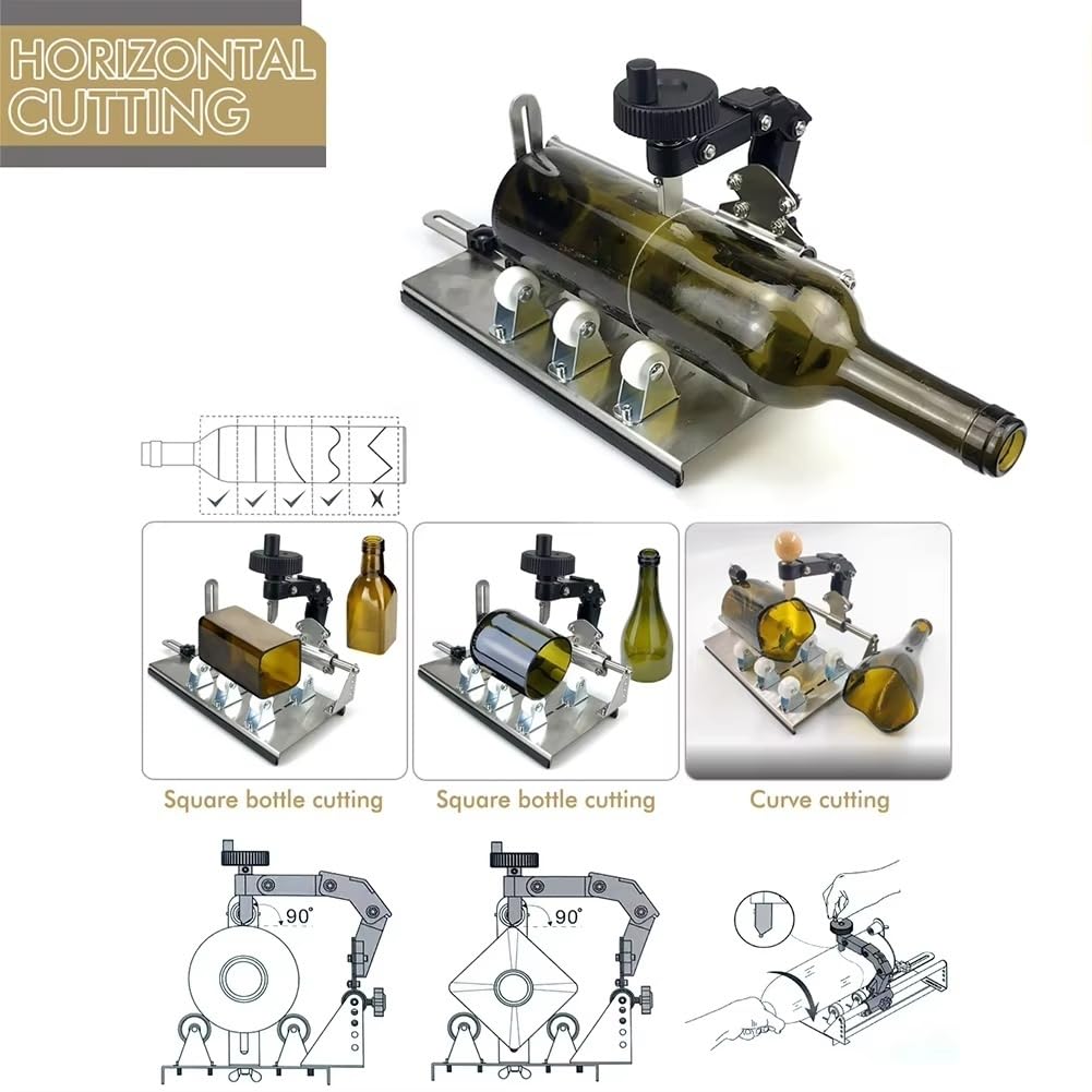 Cortador de de vidrio Versátil Preciso Ajustable