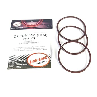 3PCS FKM Viton OR.01.40052 Engine Vacuum Pump O-Ring Gasket 11667794767 11662244541 for BMW M47 M57