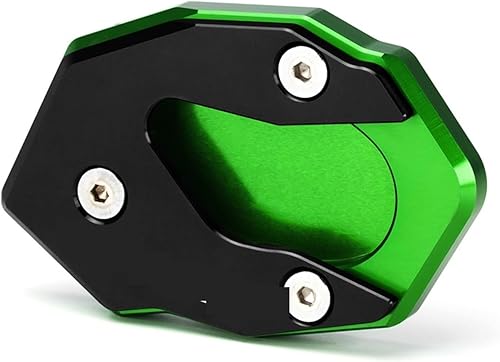 RONGQI LNNRYP Compatible with Kawasaki Versys 300 X250 X300 1000 All Years Motorcycle Kickstand Extension Plate Side Stand Enlarge Pad (Color
