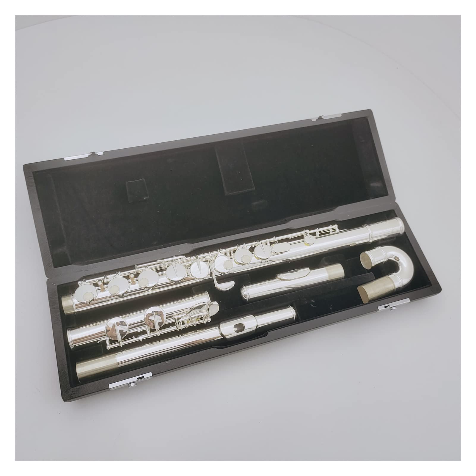Alto Flute G Tune 16 Tasti Chiusi per Foro Sliver Placcato Strumento Musicale Professionale con Custodia Flauto