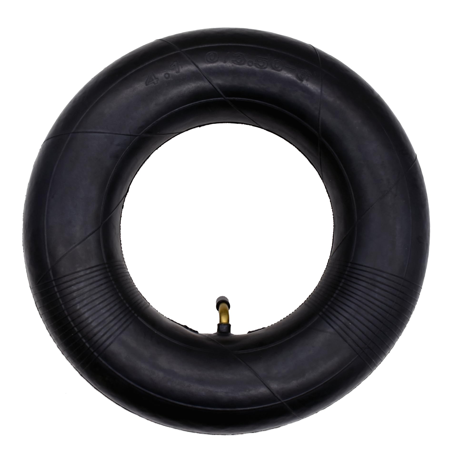 QsEzDo 4.10/3.50-6, 13x4.00-6 Replacement Inner Tube (1 Pack) with TR87 Bent Valve Stem. Compatible with Wheelbarrows, Mowers
