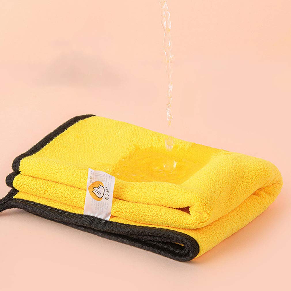Microfiber Peignoir de Bain pour Chien Chat, Séchage Rapide et Super Absorbant, Serviettes de Bain en Microfibre pour Chien