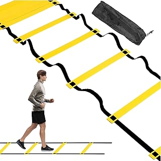 Agility Training Equipment - Balance Training Device, Training Ladder Tool | Portable Outdoor Leisure Accessories, Playing...