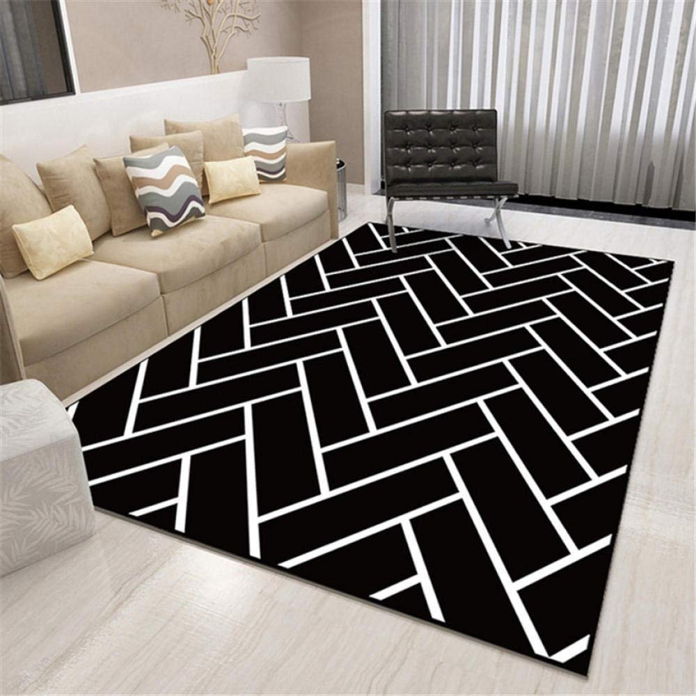 Tapis de sol salon grand format entretien facile tapis nordique 150x200 cm