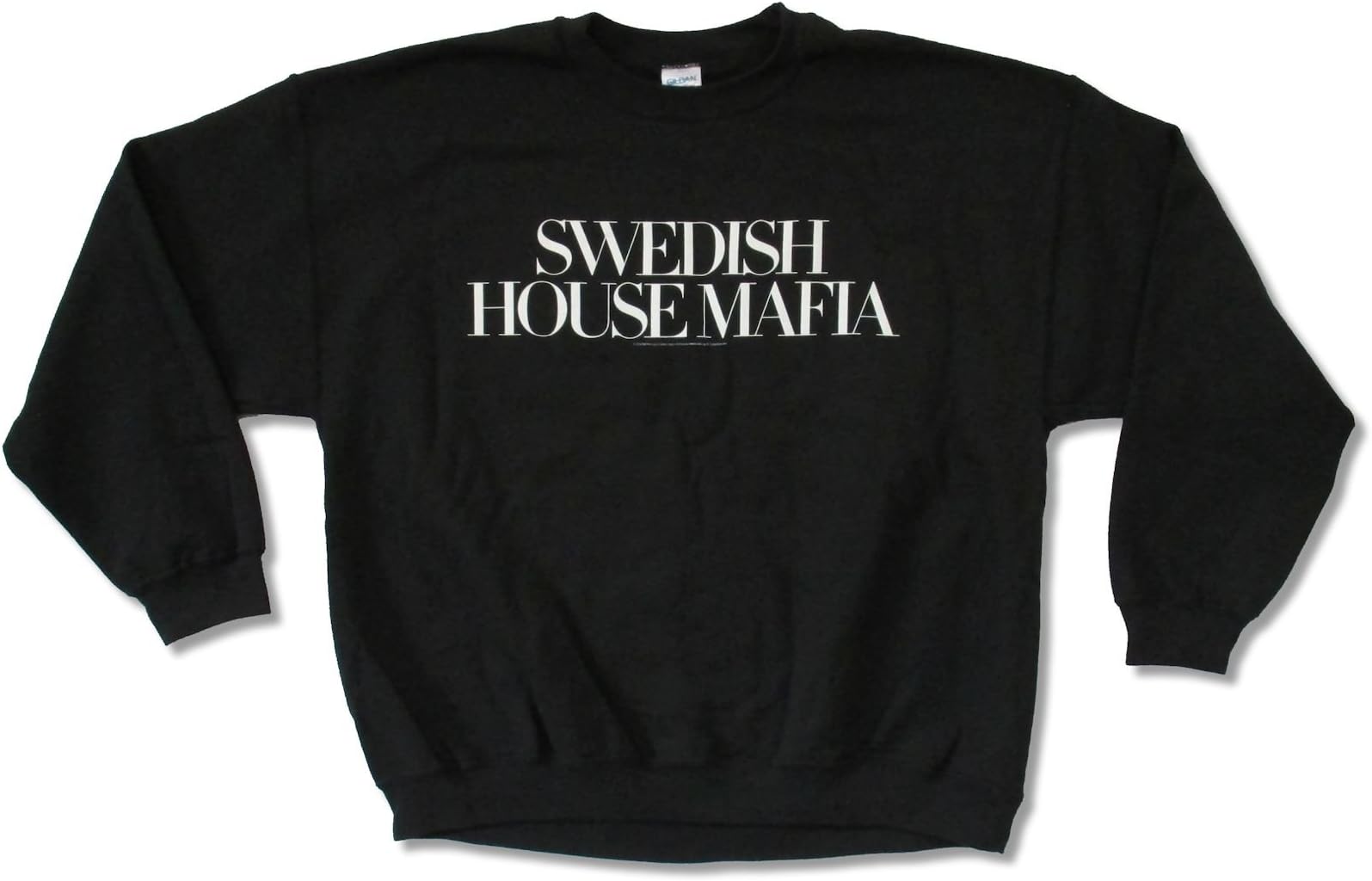 Swedish House Mafia Logo Black Crewneck Sweatshirt (Large)