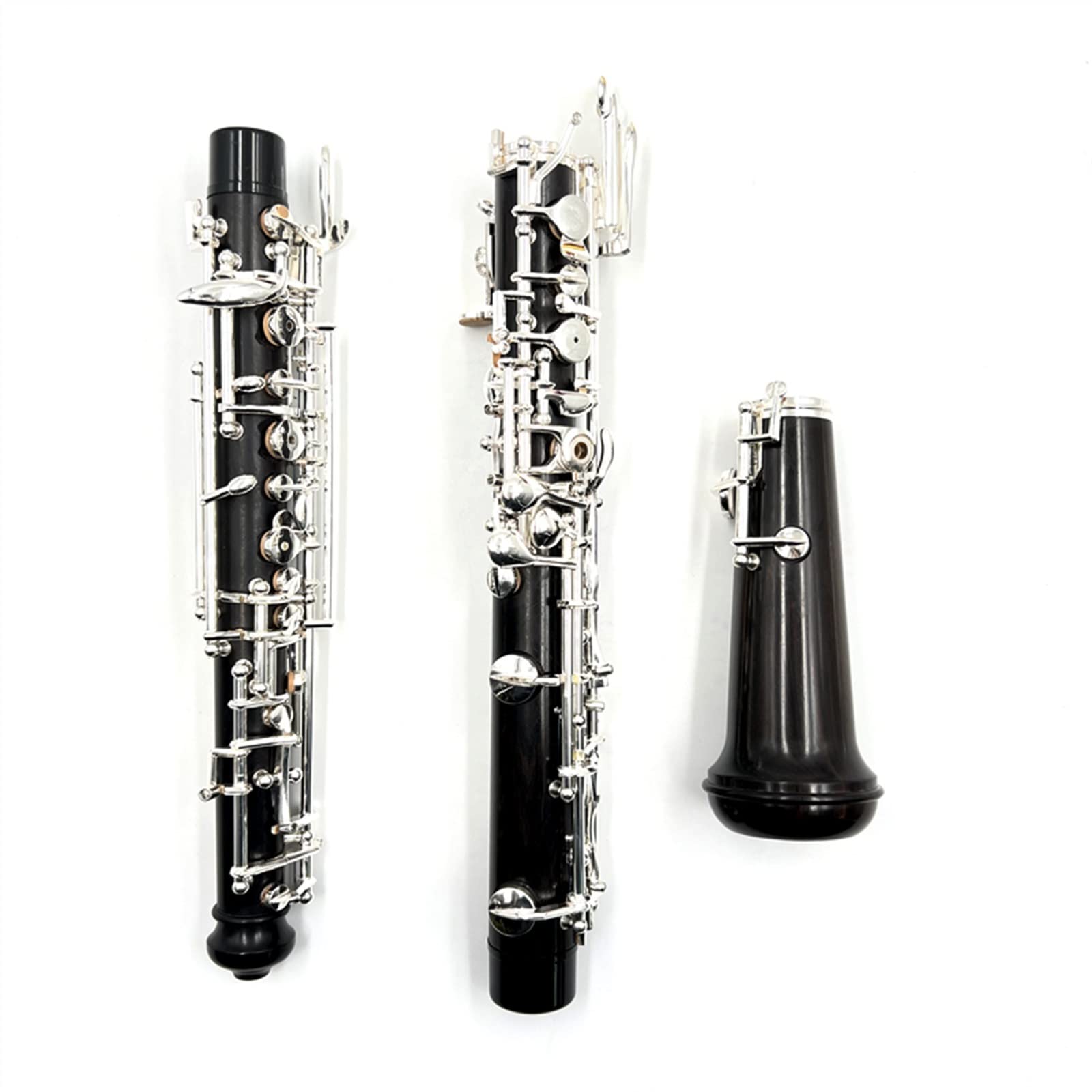 Pulsante Argentato Oboe Strumento Musicale Studente Tipo di Performance Professionale Ebano Automatico Oboe Oboe per Principianti