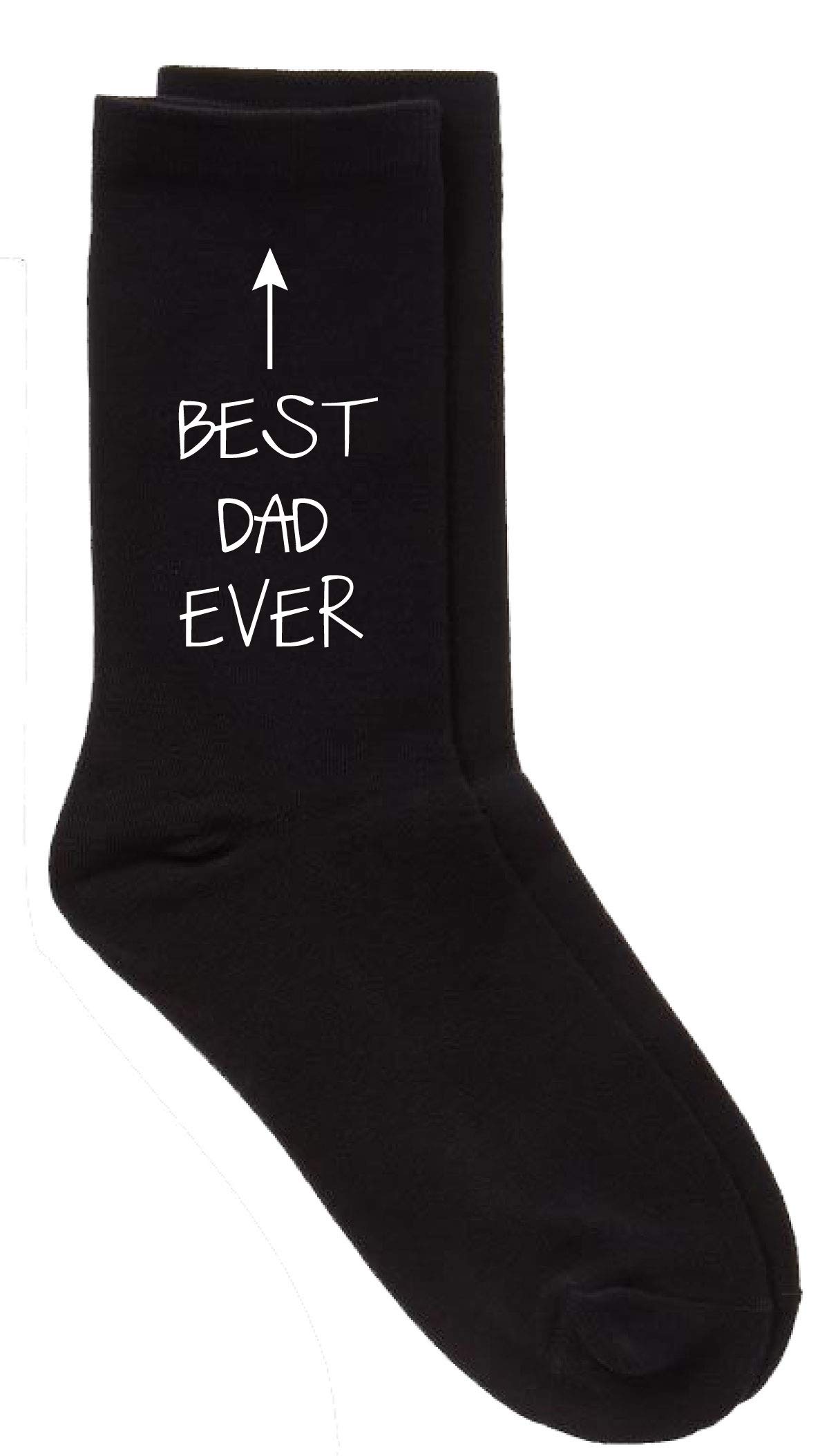 60 Second Makeover Limited Best Dad Ever Black Calf Socks Birthday Socks Mens Birthday Father Day