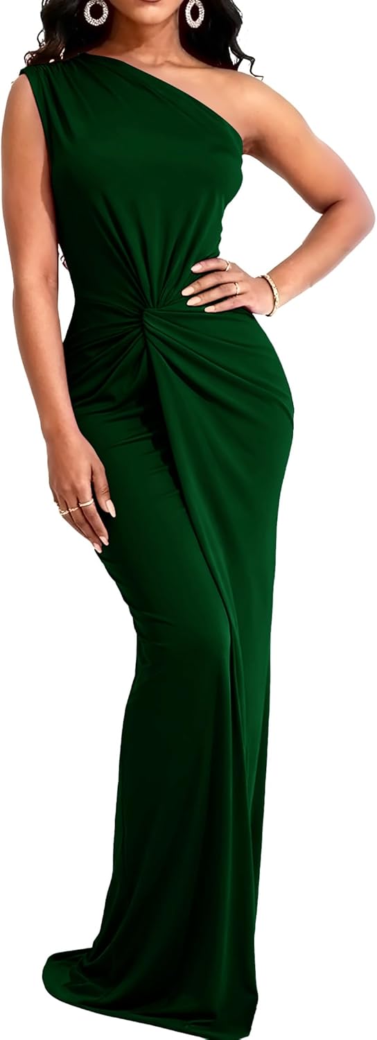SxClub Formal Dress for Women Cocktail Sexy Bodycon Sleeveless Evening Party Floor Length Long Prom Dresses - Image 3