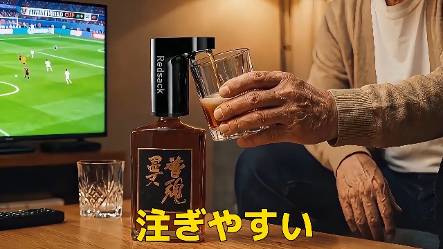 Redsack ウイスキーポンプ 4L・2.7L瓶対応 1~999ml定量調整