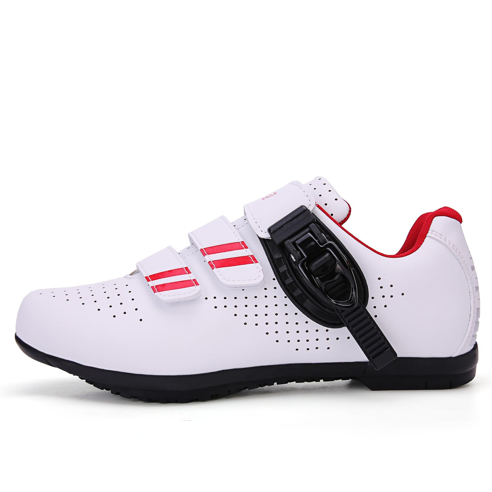 Hixingo Zapatilla de Ciclismo Mujere Hombre Zapatos Bicicleta de Carretera Montaña Exterior MTB Compatibles con Suela de Goma, Zapatillas de Ciclismo Unisex Adulto Respirables