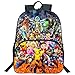 Super Mario Smash Bros School Mochila, Niños Niños Niñas Moda Patrón de Colores Adolescentes Mochila para portátil