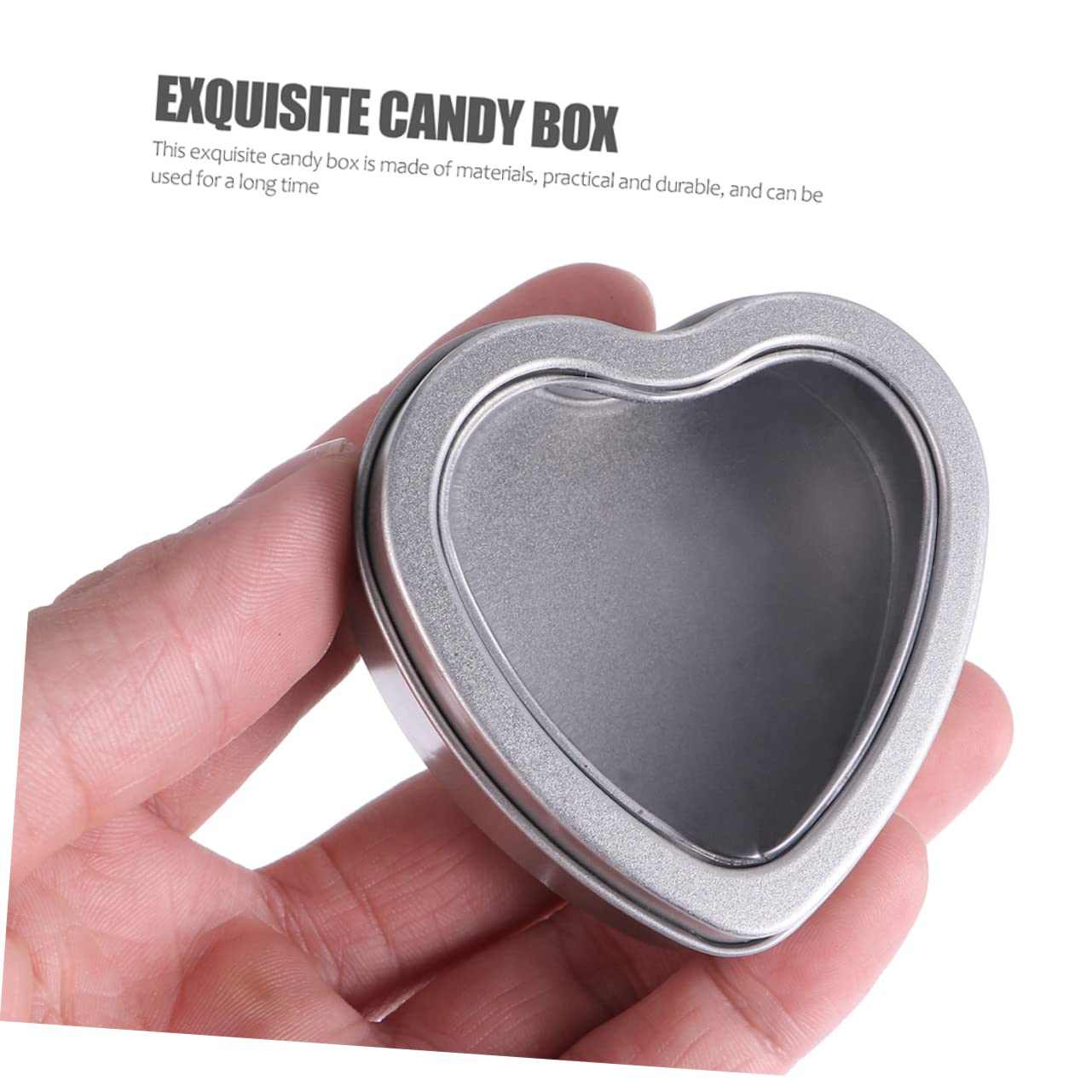 25pezzi Scatole per Caramelle di Forma di Cuore Contenitori per Biscotti Scatole Regalo per Matrimonio e Feste per San Natale e Regali di Compleanno