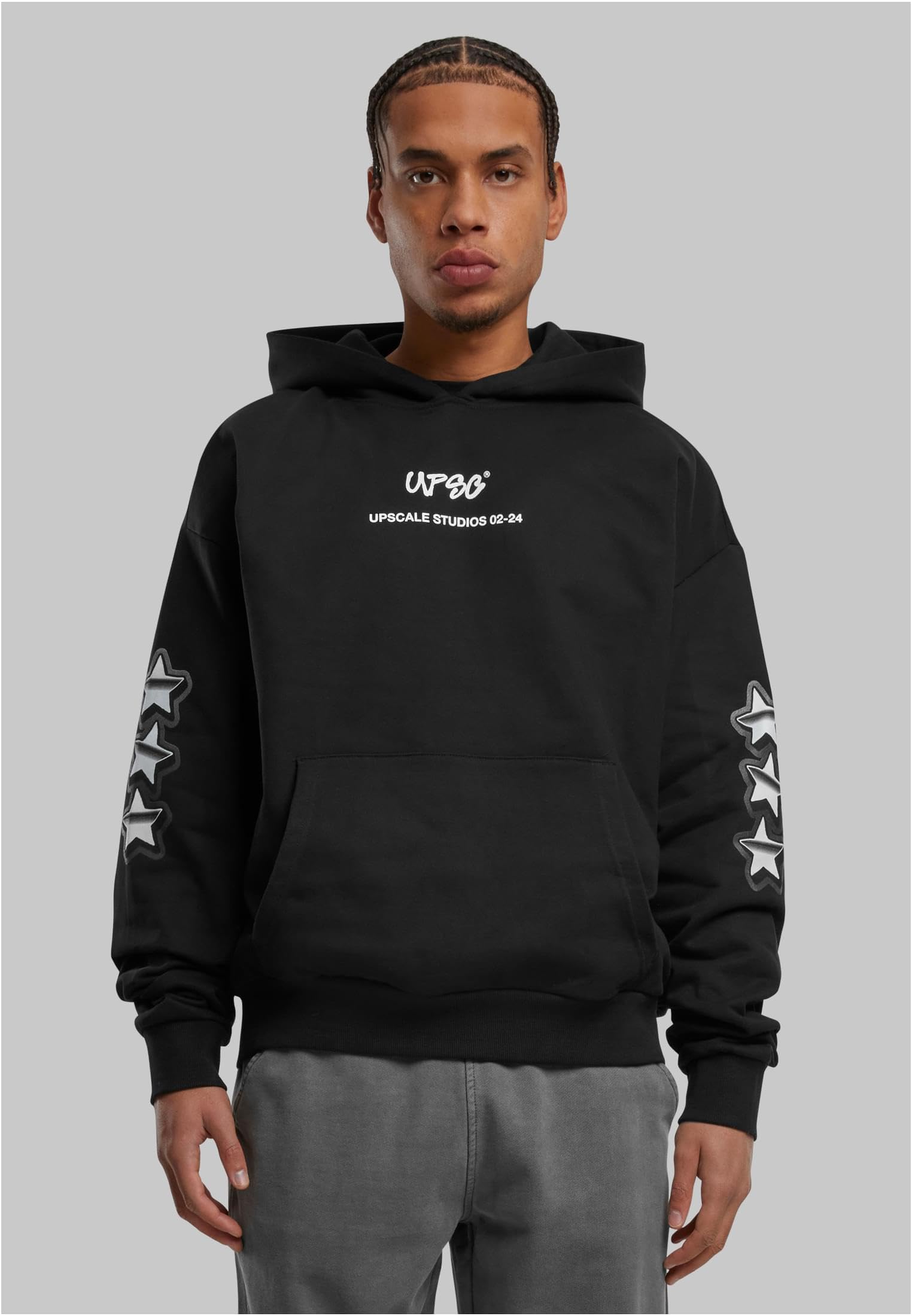 Mister tee Mt3189-peace&Love Ultra Heavy Oversize Hoodie Hooded Sweatshirt Hombre (Pack de 1)