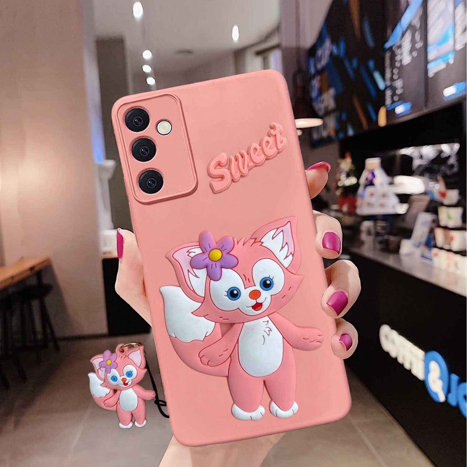 KC Back Cover for Samsung Galaxy A34 5G, Cute Soft Sweet Kitten Cat with Small Hanging Cartoon Silicon Soft Silicone Case (Pink) (B0C6H1V4HW) Amazon Price History, Amazon Price Tracker