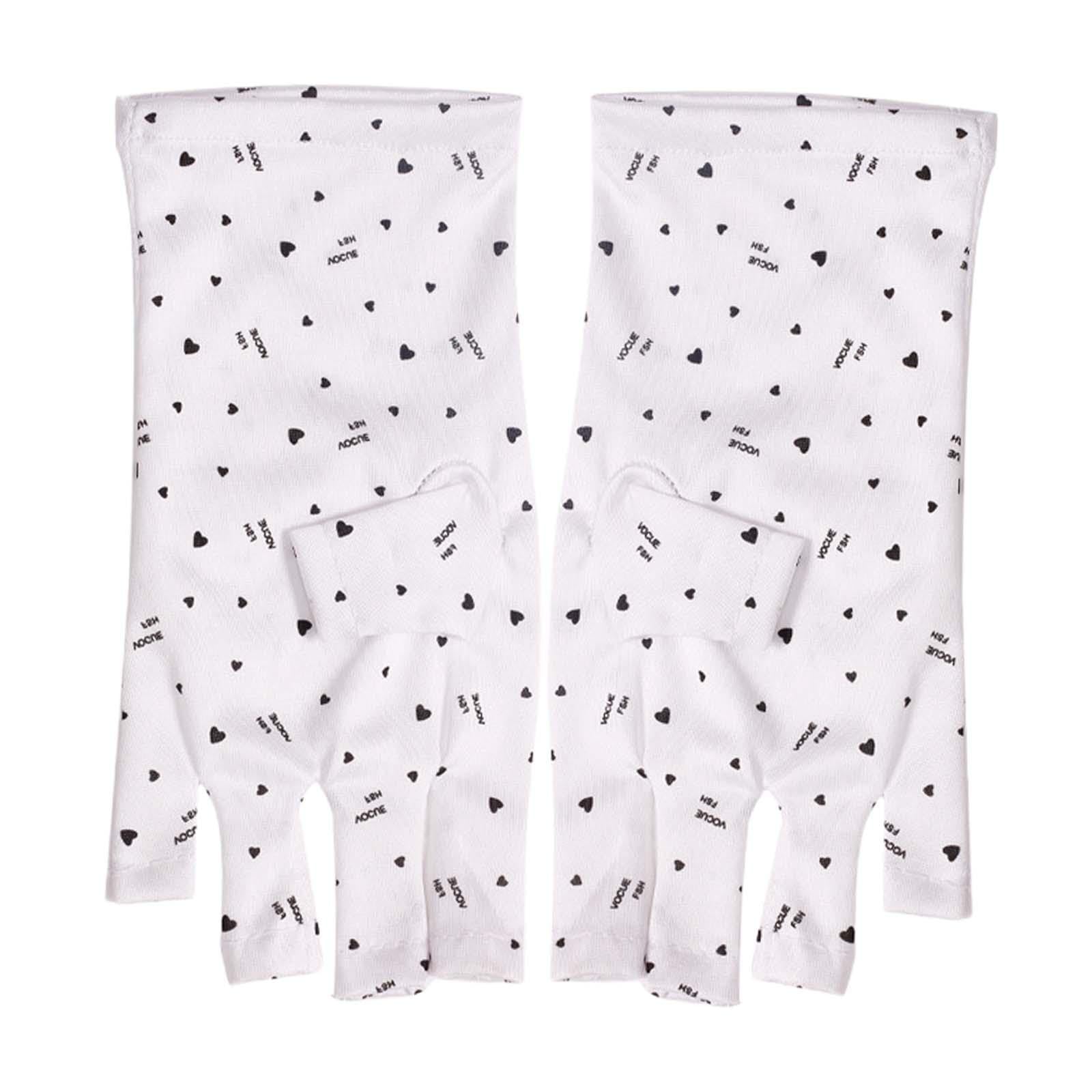 BNF 2x Manicure Gloves Sunscreen Gloves for Making Gel Nail Art Protecting Hands Short | Health & Beauty | Nail Care, Manicure & Pedicure | Nail Art Accessories-image-15