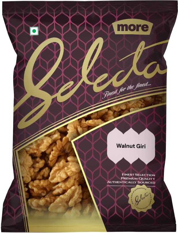 More Choice Superior Dried Fruits - Walnut Giri (Akhrot) Without Shell, 100 Gram Pouch