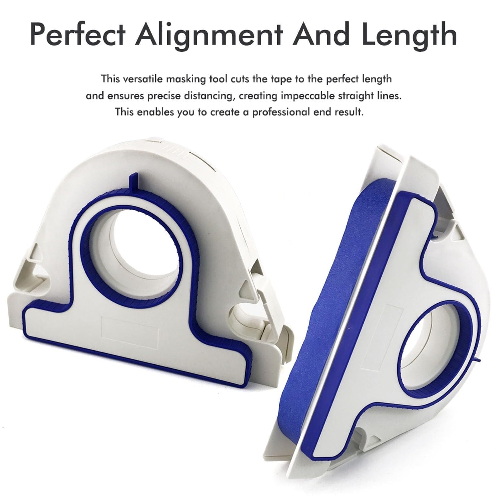 Painters Tape Applicator, Masking Master Tape Dispenser with Scraper, Masking Paint Tape Applicator Set for Painting Trim, Wall and Floor Painting — view 4