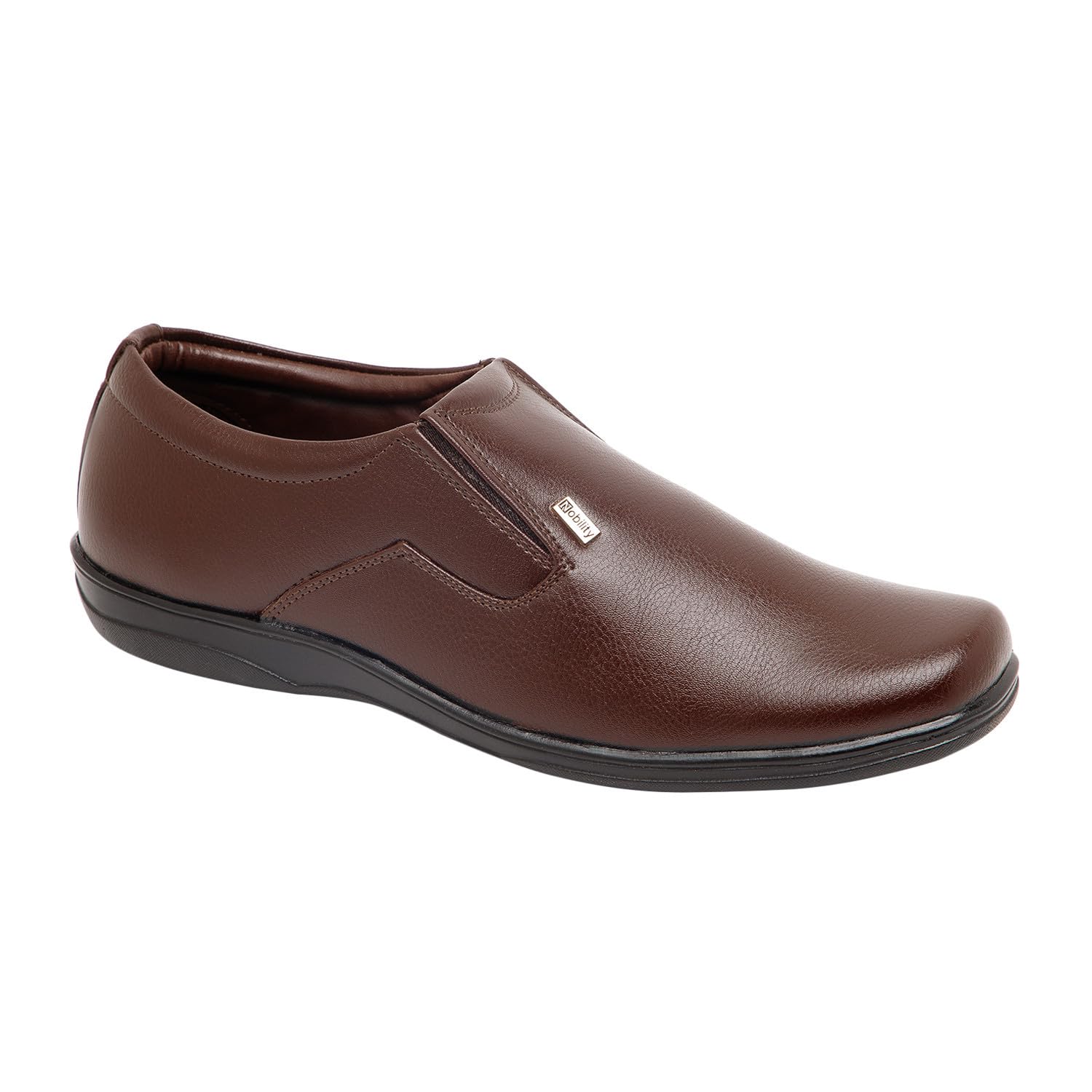 See full amazon price history chart for NOBILITY Brown Formal Slip On Shoes for Men | Comfortable Walking | | Slip Resistant || Breathable || Classic Design ||7 UK NOBILITY Brown Formal Slip On Shoes for Men | Comfortable Walking | | Slip Resistant || Breathable || Classic Design ||7 UK (B0D2KWLP2R) Amazon Price History, Amazon Price Tracker