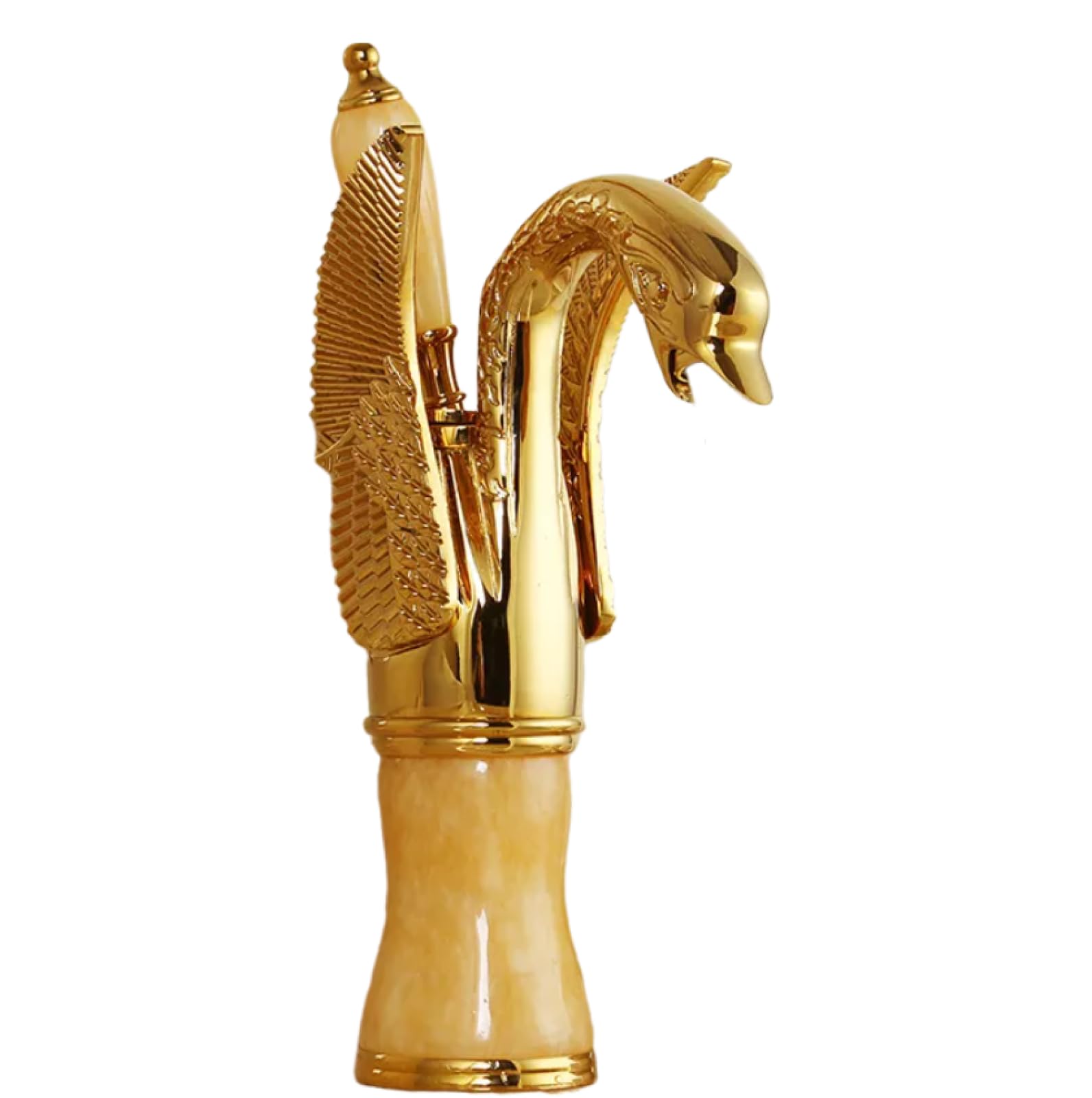 Robinet en cuivre antique style Topaz bas pour lavabo rétro de salle de bain
